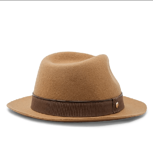 CAPPELLO DONNA COCCINELLE FELT HAT E7 MY2 27 01 01 LANA MARRONE ORIGINAL AI 2023 Unica Marrone