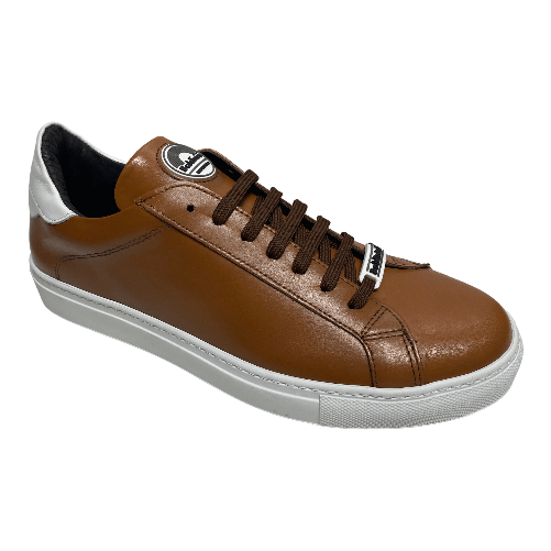 BALDININI SCARPE SNEAKERS CASUAL UOMO BALDININI ANIL 0017 PELLE CUOIO ORIGINALE AI Colore Marrone,Taglia 41
