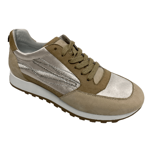 SPORTMAX SCARPE SNEAKERS DONNA SPORTMAX CAMB400 PELLE BEIGE ORIGINALE AI Colore Beige,Taglia 38
