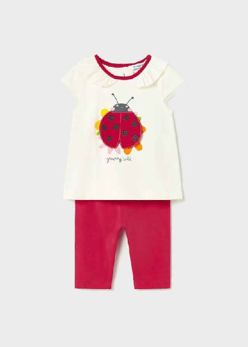 MAYORAL COMPLETO T SHIRT LEGGINGS NEONATA MAYORAL 1780 COTONE FUCSIA ORIGINALE PE 2023 Colore Rosa,Taglia 18 mesi