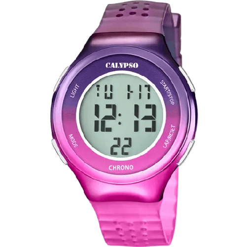 CALYPSO OROLOGIO DIGITALE DONNA CALYPSO K5841 6 44 GOMMA FUCSIA ORIGINALE AI 2024 Colore Viola,Taglia Unica