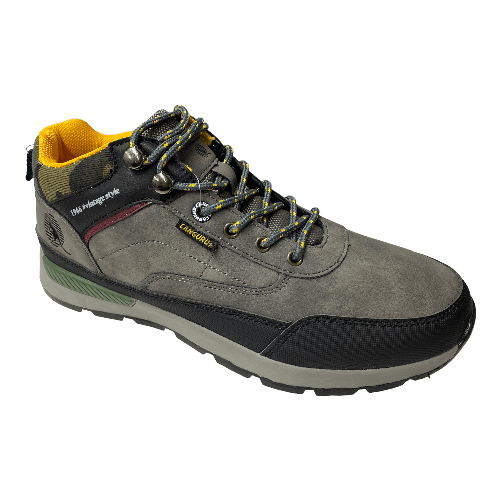 SCARPE SNEAKERS UOMO CANGURO CA353 F59 FDE ECO PELLE GRIGIO ORIGINALE AI 2023 41 Grigio