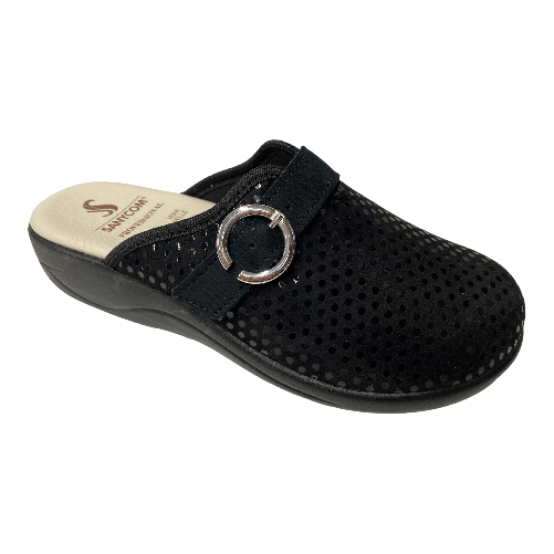 SANYCOM SCARPE PANTOFOLE CIABATTE DONNA SANYCOM PINKO 333 NERO ORIGINALE AI 2023 Colore Nero,Taglia 35