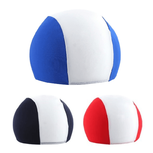 TrAdE Shop Traesio Cuffia Da Nuoto In Tessuto Per Piscina Mare Taglia Unica Unisex 3 Colori 618442 -