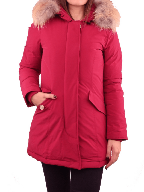 PARKA DONNA WOOLRICH LUXURY ARCTIC CFWWOU0652FRUT3128 5481 ORIGINALE AI 2024 XL Rosa