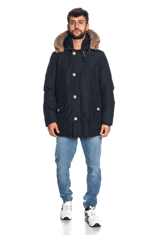 GIUBBOTTO UOMO WOOLRICH ARCTIC ANORAK WOCPS2896 UT0001 BLU ORIGINALE AI S Blu GIUBBOTTO UOMO WOOLRICH ARCTIC ANORAK WOCPS2896 UT0001 BLU ORIGINALE AI