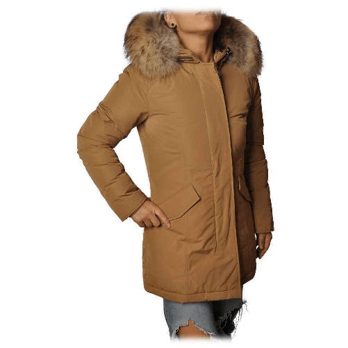 PARKA DONNA WOOLRICH LUXURY ARCTIC CFWWOU0541FRUT0573 BEIGE ORIGINALE AI 2024 M Beige PARKA DONNA WOOLRICH LUXURY ARCTIC CFWWOU0541FRUT0573 BEIGE ORIG