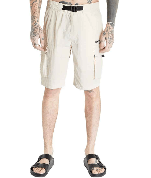 TOMMY JEANS BERMUDA CARGO UOMO TOMMY JEANS DM0DM15972 BEIGE ORIGINALE PE 2024 Colore Beige,Taglia XXL