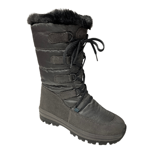 OLANG SCARPE STIVALI STIVALE DONNA OLANG FENICE TEX PELLE GRIGIO ORIGINALE AI 2023 Colore Grigio,Taglia 37