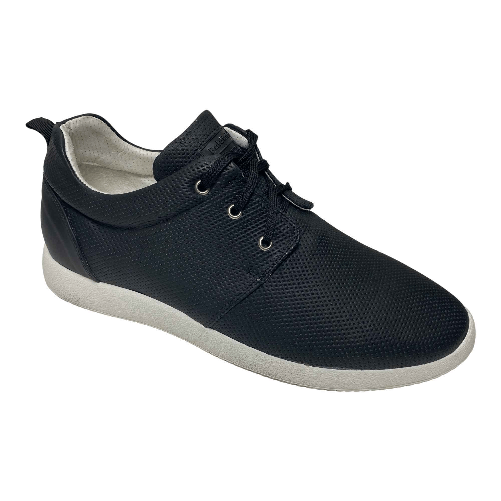 BALDININI SCARPE SNEAKERS UOMO BALDININI UE8411P00NAPP0000 PELLE NERO ORIGINALE PE Colore Nero,Taglia 41