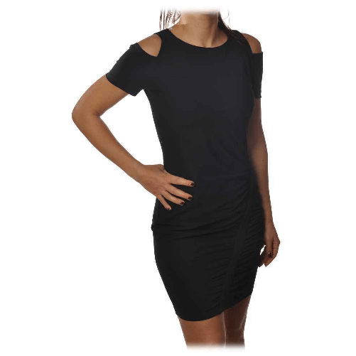 PATRIZIA PEPE ABITO VESTITO TUBINO DONNA PATRIZIA PEPE 2A2093 AZ26 NERO ORIGINALE PE Colore Nero,Taglia 0
