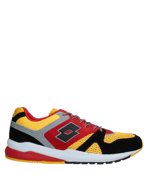 LOTTO SCARPE SNEAKERS UOMO LOTTO MARATHON BLOCK 211150 PELLE GIALLO ORIGINALE PE 2025 Colore Giallo,Taglia 43