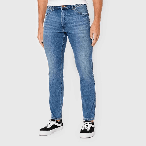 WRANGLER PANTALONE JEANS UOMO WRANGLER LARSTON 812 W18SJX21Y BLU ORIGINALE PE 2023 Colore Blu,Taglia US 38 / 32