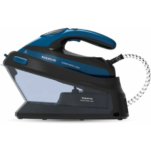 Taurus Sliding perfect 2800 2800 W 1,5 L Piastra in Ceramica Nero, Blu Taurus Ferro da Stiro con Caldaia Taurus GV400 2800 W