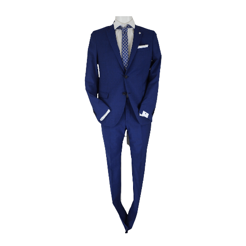 MANUEL RITZ ABITO GIACCA PANTALONE CERIMONIA UOMO MANUEL RITZ 3430A3318 BLU ORIGINAL PE 2023 Colore Blu,Taglia IT 58