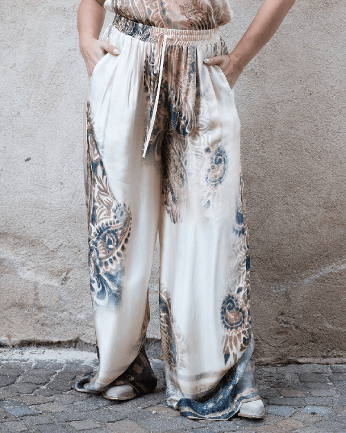 Vicolo Pantalone Vicolo modello palazzo a fantasia Taglia S