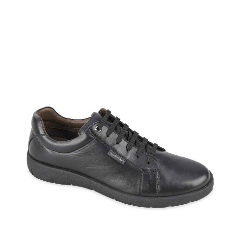 VALLEVERDE SCARPE SNEAKERS CASUAL UOMO VALLEVERDE 36982 PELLE NERO ORIGINALE PE 2023 Colore Nero,Taglia 45