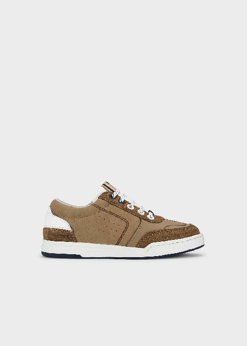 MAYORAL SCARPE SNEAKERS RAGAZZO MAYORAL 47469 PELLE MARRONE ORIGINALE PE 2023 Taglia 38,Colore Marrone