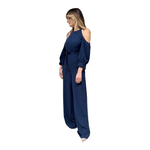 EMME MARELLA ABITO TUTA CERIMONIA DONNA EMME MARELLA ANGEL 23524101342 BLU ORIGINALE PE 2023 Colore Blu,Taglia IT 42