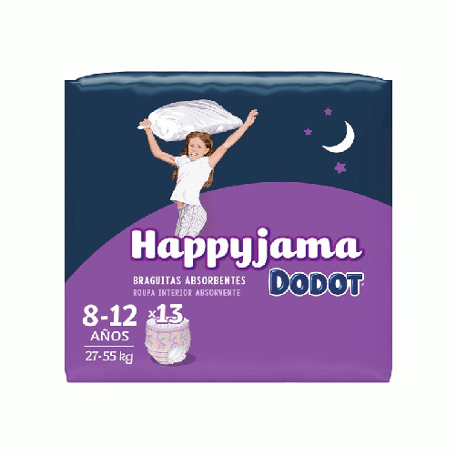 Dodot Pannolini usa e getta Dodot Happyjama 8-12 Anni Mutandina Taglia 8 13 Unità