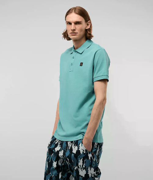 REFRIGIWEAR POLO T SHIRT UOMO REFRIGIWEAR KURT PX9032 T25900 E04350 AZZURRO ORIGINAL PE 2025 Colore Blu,Taglia M