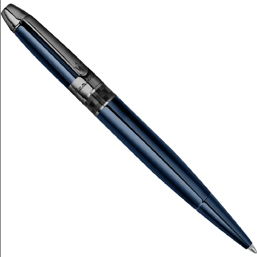MASERATI PENNA PENNE SFERA MASERATI J880642102 WRITING INSTRUMENT BLU OTTONE ORIGINAL2022 Colore Blu,Taglia Unica