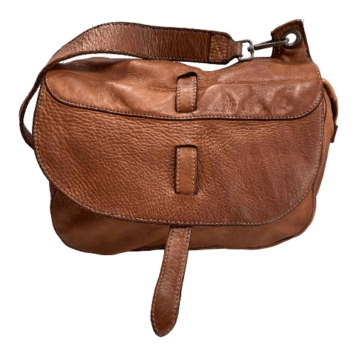 LAVORAZIONE ARTIGIANALE BORSA BORSE DONNA LAVORAZIONE ARTIGIANALE BP7489O PELLE CUOIO ORIGINALE NEW Colore Marrone,Taglia Unica