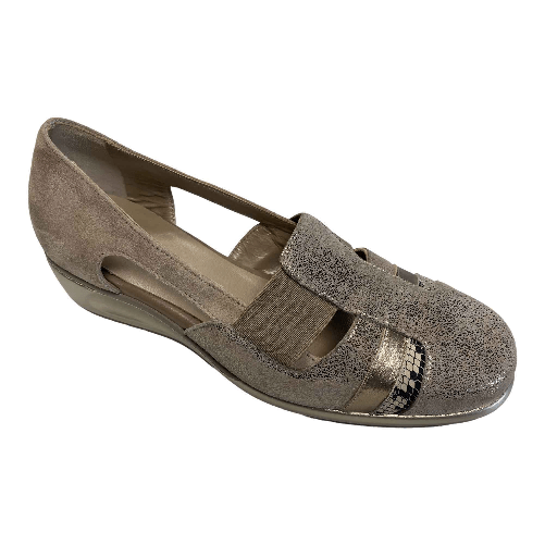 CONFORT SCARPE MOCASSINO SLIP ON DONNA CONFORT C0E2013 PELLE BEIGE ORIGINALE PE 2023 Colore Beige,Taglia 35