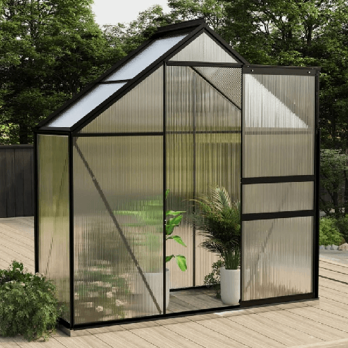 VidaXL Serra Antracite in Alluminio 1,33 m²