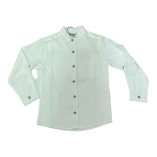 YOURS CAMICIA CAMICIE BAMBINO YOURS AY4215 COTONE BIANCO ORIGINALE PE 2023 Colore Bianco,Taglia 7 anni