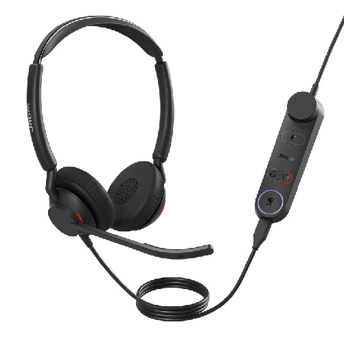 Jabra 5099-299-2159 auricolare cablato a padiglione ufficio usb tipo-c nero