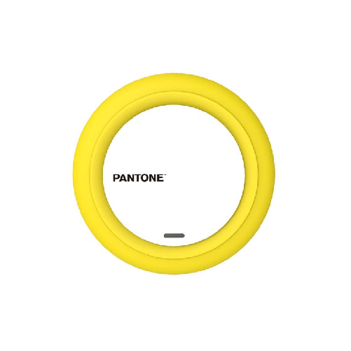 Celly pt-wc001y caricabatterie per dispositivi mobili universale giallo usb carica wireless interno
