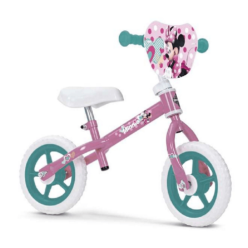 Minnie Mouse Bicicletta per Bambini Minnie Mouse 10" Senza pedali Rosa