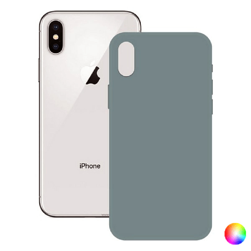 KSIX Custodia per Cellulare iPhone X, XS KSIX Soft Silicone Iphone X, XS