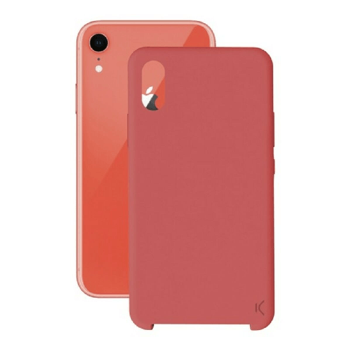 KSIX Custodia per Cellulare iPhone XR KSIX Soft Rosso