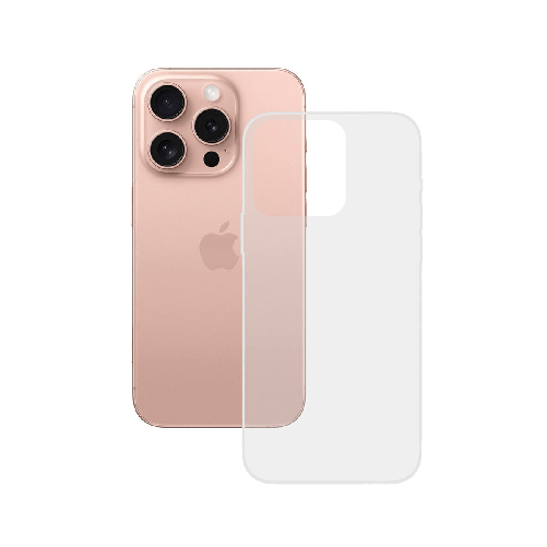 KSIX Custodia per Cellulare KSIX iPhone 16 Pro Trasparente