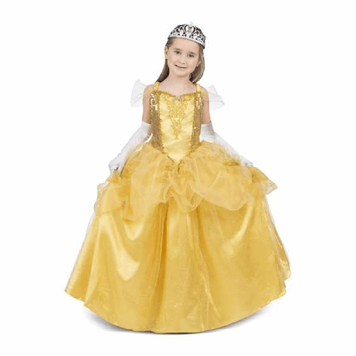My Other Me Costume per Bambini My Other Me Giallo Principessa Belle 4 Pezzi