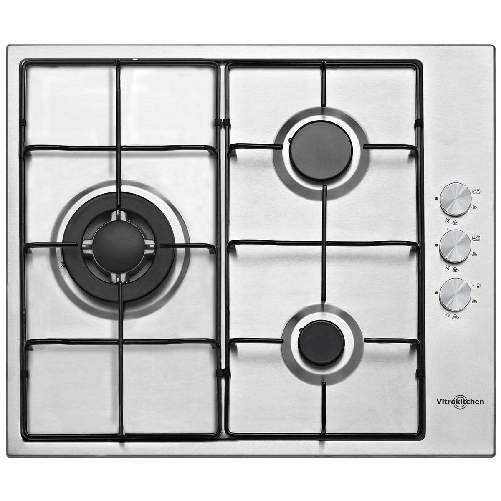 Vitrokitchen Piano cottura a Gas Vitrokitchen EN630LIB 58 cm