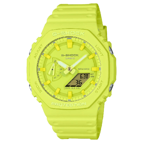 Casio Orologio Uomo Casio GA-2100-9A9ER Giallo