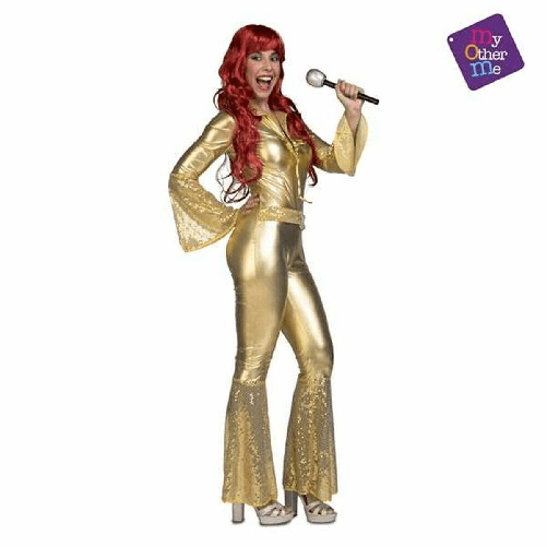 My Other Me Costume per Adulti My Other Me Donna Disco Dorato