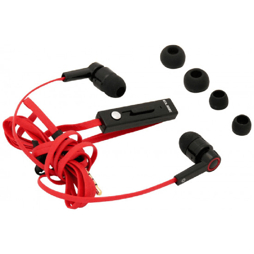 ELBE Auricolari con Microfono ELBE AUR10MIC Rosso