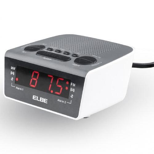ELBE Radio Sveglia ELBE CR-932 AM/FM Bianco