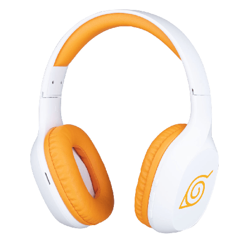 Konix Naruto KX BT HEADPHONES Auricolare Con cavo e senza cavo A Padiglione Gaming Bluetooth Arancione, Bianco KONIX Cuffie KONIX NARUTO (1 Unità)