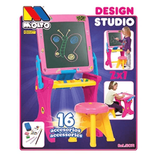 Moltó Lavagna 2 in 1 Design Studio Moltó (90 cm)