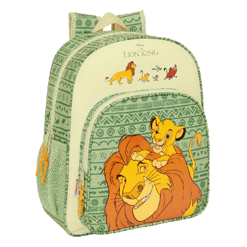 Mufasa Zaino Scuola Mufasa Verde Beige 32 x 38 x 12 cm