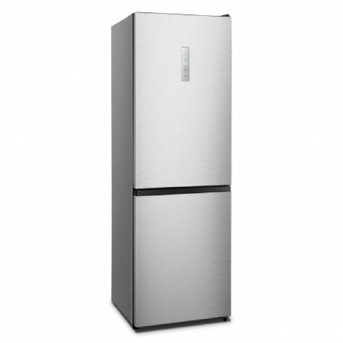 Hisense RB390N4CCD Libera installazione 304 L D Grigio Hisense Frigorifero combinato Hisense RB390N4CCD Acciaio