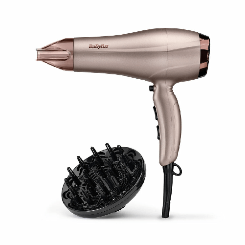 Babyliss Phon Babyliss 5790PE Nero Rosa 2300 W 2200 W Agli ioni