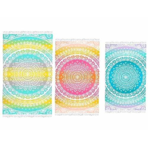 Secaneta Pareo Asciugamano Secaneta Akora 100 x 160 cm Jacquard