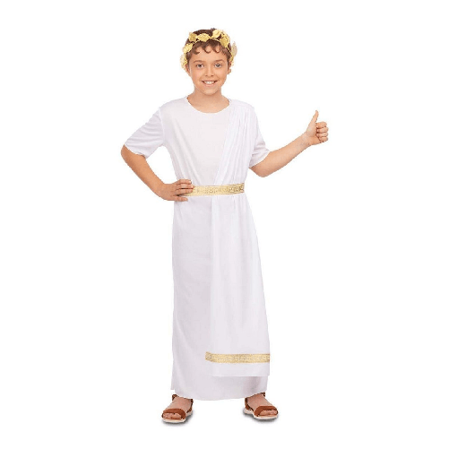Costume per Bambini My Other Me Bianco Romano 3-4 Anni