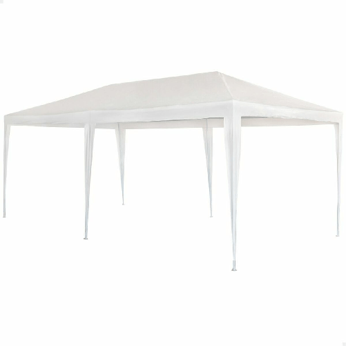 Colorbaby Gazebo Colorbaby Bianco Metallo Plastica 300 x 600 x 255 cm